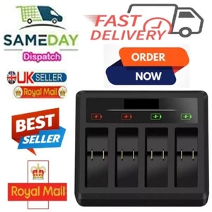 NEW GoPro HD AHDBT FOR HERO 7 8 Black Top Quality LCD Camera Battery Charger UK - Picture 1 of 5