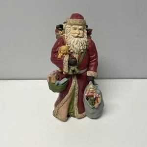Santa Clause Albert E. Price 10” Tall Ceramic Christmas Decor Vintage Holiday - Picture 1 of 11