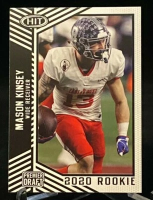 2020 SAGE Hit Rookie Card #18 Mason Kinsey Berry College Vikings - Image 1 of 2