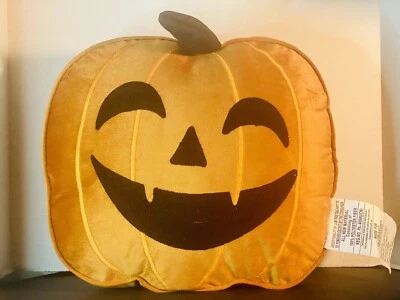 "Funda de almohada Jack O Lantern calabaza Halloween otoño vacaciones 15x14x5""" Foto 1 de 4