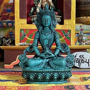 White Tara Resin Statue 15cm - Picture 1 of 5