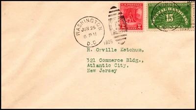 Scott QE2 15 Cents Special Handling FDC Typed Address SCV $45.00 - Image 1 of 2