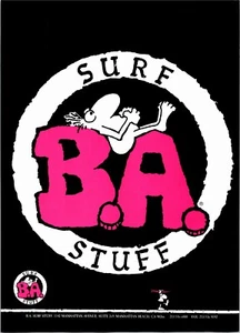 BA Surf Cosas Impresas Anuncio Arte de Pared Decoración Efímera - Imagen 1 de 1