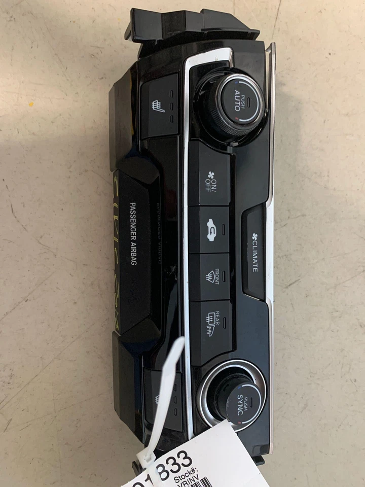 ✅ 2017 HONDA CIVIC A/C CONTROL OEM - Image 1 of 3
