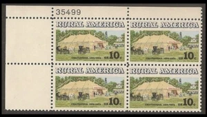 US 1505 Rural America Chautauqua 10c plate block 4 UL 35499 MNH 1974 - Picture 1 of 1