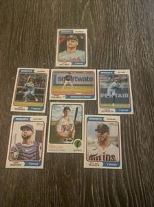 2023 Topps Heritage Twins Team Lot 