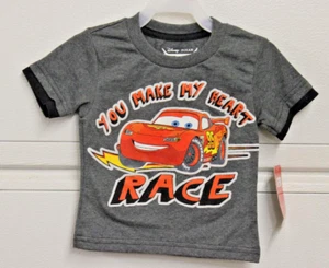 Disney Cars You Make My Heart Race Toddler SS Sze 3T - Picture 1 of 2