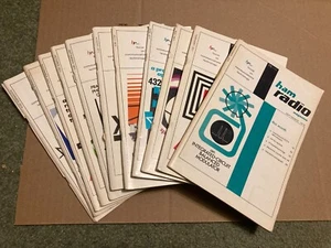 Vintage 1970-74 Ham Radio Magazine Lot of 11 Issues - Picture 1 of 1