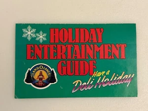 Vintage 1985 Land O Lakes Holiday Entertainment Guide “Have a Deli Holiday” - Picture 1 of 3