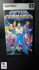 Captain commando-super famicom japan-mint condition +++++