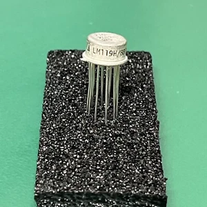 NSC ~ LM119H/883C ~ Comparatore di tensione, doppio, 10 pin, metallo, CAN - Foto 1 di 4