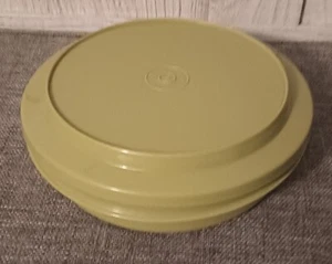 Tupperware Vintage Sigillo Raccolta e Servizio Ciotola con Coperchio - Verde Avocado - Foto 1 di 5