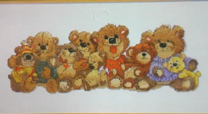 Janlynn 2001 Suzy's Zoo Just a Chart Cross Stitch Bears of Duckport 38-201 New - Picture 1 of 3