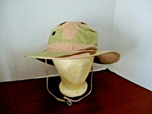 WHITEWATER OUTDOORS~Camo Camoflauge BOONIE SAFARI HAT~Drawstring~Adjustable~NWT - Picture 1 of 4