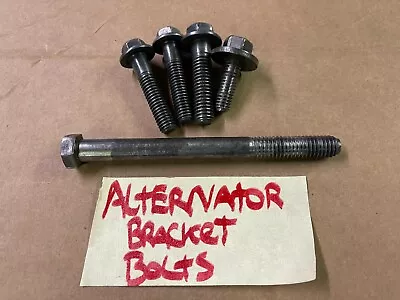 87-93 Ford Mustang Alternator Bracket Bolt Set Factory 302 HO 5.0L Cobra OEM GT - Image 1 of 2