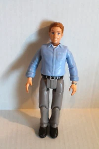 Fisher-Price Loving Family Dollhouse 2006 Dad Father Doll Gray Pants Blue Shirt - Picture 1 of 2