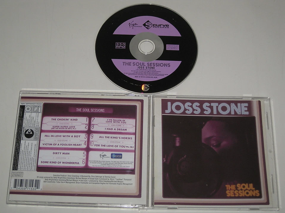 JOSS STONE/THE SOUL SESSIONS(EMI/VIRGIN 7243 5 97153 22) CD ALBUM - Bild 1 von 1