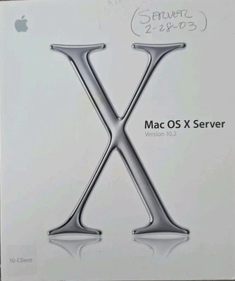 Mac OS X Server 10.2 10 Client M8719Z/A - Image 1 of 4
