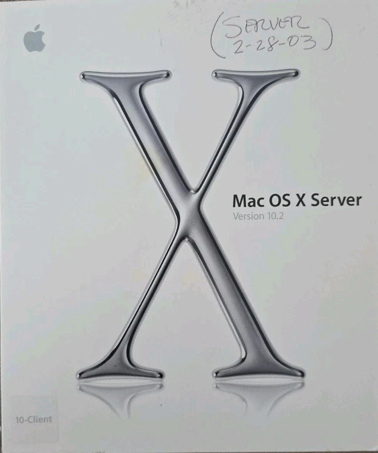 Mac OS X Server 10.2 10 Client M8719Z/A - Image 1 of 4