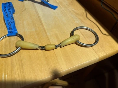 Broca de buque articulada doble Happy Mouth anillo suelto 5,5" (algunas gomas han sido che Foto 1 de 4