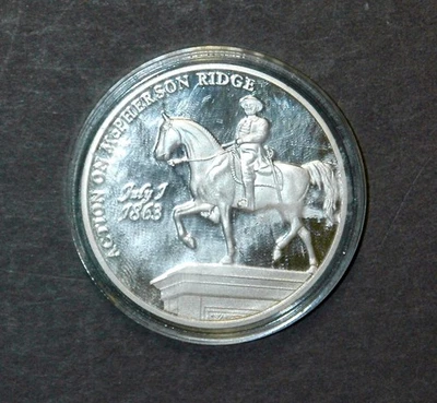  "Action on McPherson Ridge" Commemorative Gettysburg.  - Image 1 of 2