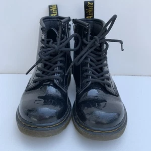 Dr. Martens Toddler 1460 T Leather Lace Up Boots Size 9 US Kids (3 Years) - Picture 1 of 10