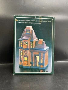 Vintage Pacific Rim elektrisches Halloween "Geisterhaus" beleuchtetes Spukhaus & Box - Bild 1 von 19