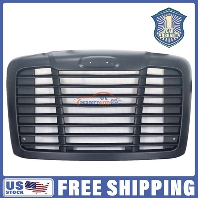 Rejilla delantera negra para Freightliner Cascadia modelo 2008-2017 con pantalla de errores Foto 1 de 4