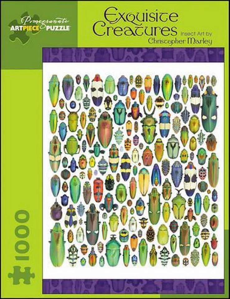 Exquisite Creatures 1,000-Piece Jigsaw Puzzle - Pomegranate - image 1 of 1