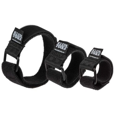 Klein Tools Multi Purpose Hook and Loop Cinch Straps for Cables 6 8 14 Inch - Image 1 of 4