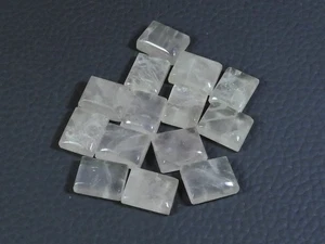 7X10 MM Natural Rose Quartz Octagon Cabochon Loose Gemstone 14Pcs Lot 47Cts. U38 - Picture 1 of 9