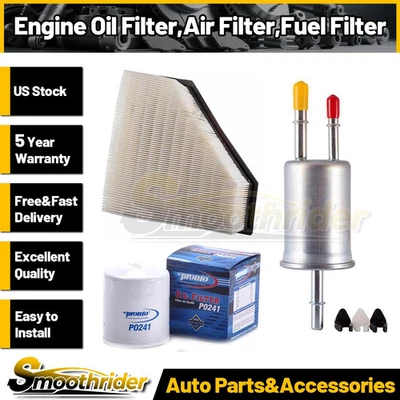 For 2008-2011 Ford Focus Pronto 3pcs Engine Oil Filter Air Filter Fuel Filter - Image 1 of 4