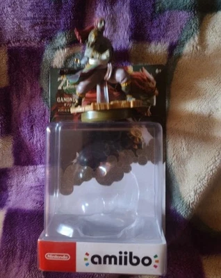 Ganondorf Amiibo Lágrimas del Reino con caja abierta Foto 1 de 2