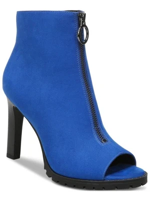 Vestido con cremallera BAR III para mujer azul Dillian Peep Toe Stiletto 7 M Foto 1 de 4