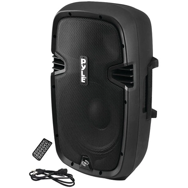 Pyle PPHP837UB 8'' 600W Bluetooth Powered Speaker/USB/AUX/MP3 Input & Remote - Image 1 of 1