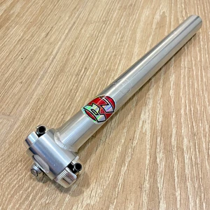 Vintage Redline Pro Line Chrome BMX Bike Micro Adjust Seatpost 26.8mm Stamped - Picture 1 of 10