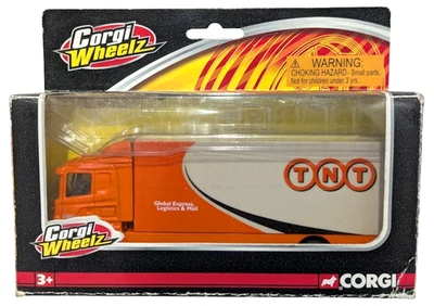 Corgi Wheelz TY86637 Scania Rigid Boxvan Truck - TNT Global Express - MIB - Image 1 of 2