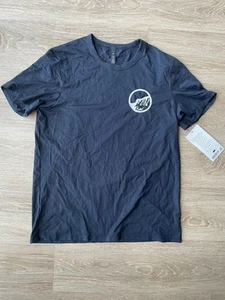 Men’s Lululemon Kauai Hawaii Exclusive Soft Fundamental Tee Shirt Mens M Blue - Picture 1 of 9