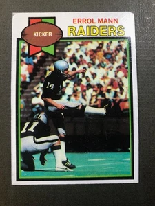 1979 Topps Errol Mann Oakland Raiders #68 - Picture 1 of 4