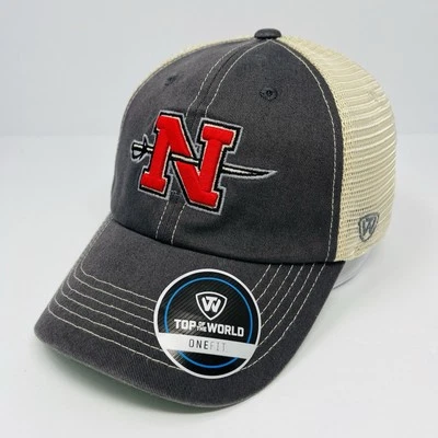 Кепка сетчатая мужская Top Of The World Nicholls State University NCAA One Fit для дальнобойщиков - Изображение 1 из 4