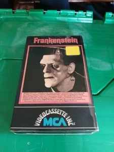 FRANKENSTEIN  BETAMAX VIDEO CLASSIC BORIS KARLOFF - Picture 1 of 3