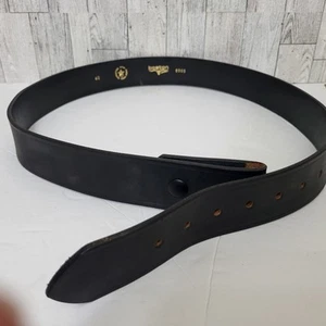 Boston Leder Leon schwarz Leder Arbeitsgürtel - 6505 - Herren Größe 40 - Bild 1 von 6