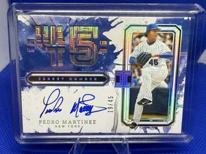 2025 Impeccable Jersey Number Autograph /45 Pedro Martinez #INS-PM - Picture 1 of 2