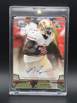 2013 Topps Prime Navorro Bowman Auto 100/150 49ers - Image 1 of 2