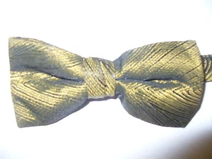 USED Bow Tie -  GOLD Swirl B560 - Picture 1 of 1