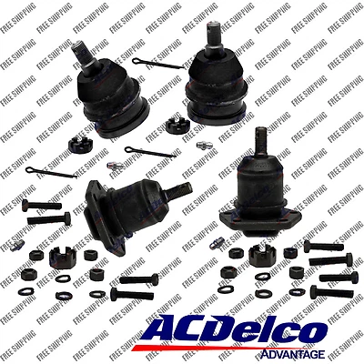New Suspension Kit Ball Joint Set Front Lower Upper RWD Chevrolet C1500 C2500 - Image 1 of 2