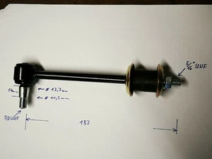 2 STÜCK Oldsmobile 1941/1942 rear stabilizer link assembly 5342246  - Zdjęcie 1 z 3