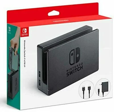 Nintendo Switch Dock Set - Black HDMI cable AC adapter - Image 1 of 4