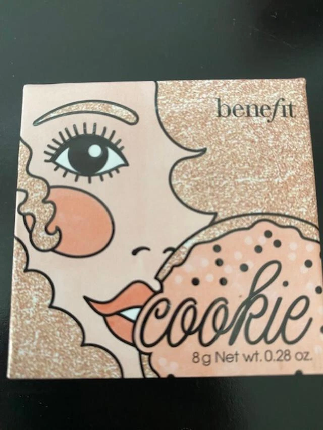 Benefit Golden Powder Highlighter Tickle 0.28oz/8g With Box