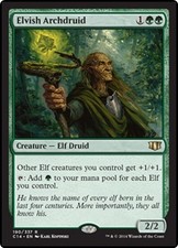 ELVISH ARCHDRUID ~mtg NM-M Commander 201Rare xUNPLAYED